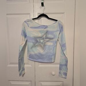 Urban Outfitters Silence + Noise Nadia Star Low-Back Top M